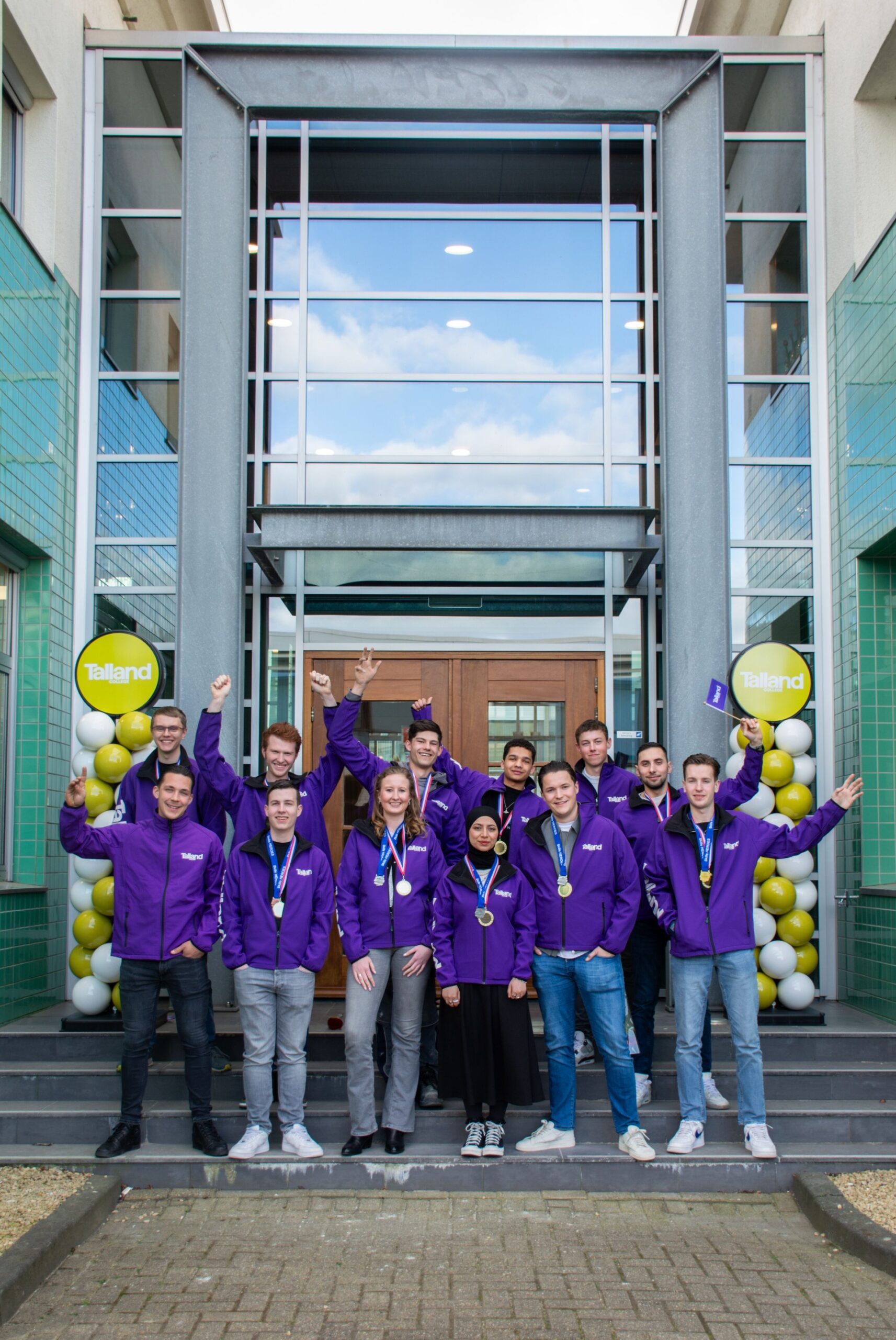 Vijftien studenten Talland College strijden om nationale titels